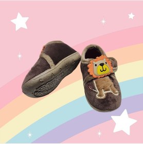 Resim Aslancık Figürlü Yumuşacık Kışlık Pandufu 001 