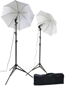 Resim Deyatech Umberlla 84cm Soft Şemşiye Kit Sürekli Işık Youtuber Kit 
