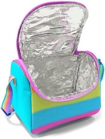 Resim Coral High Thermo Beslenme Çantası Renkli Çizgili 11786 