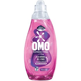 Resim Omo Express Fresh Renkli ve Siyahlar Sıvı Deterjan 1480 ml 