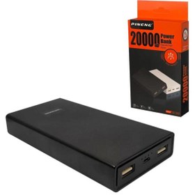 Resim Genel Markalar POWERBANK 20000 MAH 2XUSB MICRO GİRİŞLİ PINENG PN-555 