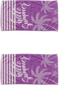 Resim Vos Versa Dijital Baskı 2li Kadın Boy Plaj Havlusu 75x150cm Karışık Vvhm0035-392 - Karışık 