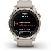 Resim Garmin Fenix 7S Pro Gri - Siyah Akıllı Saat 