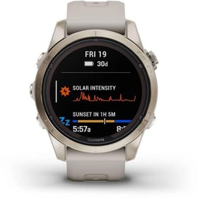 Resim Garmin Fenix 7S Pro Gri - Siyah Akıllı Saat 