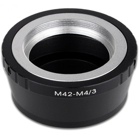 Resim Ayex PANASONİC MİCRO 4/3 (M4/3) İÇİN M42 LENS ADAPTÖRÜ - STOKTAN 