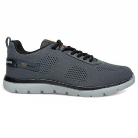 Resim Best Of Füme Gri Erkek Sneaker Günlük Spor Ayakkabısı Esnek Tabanlı Rahat Ergonomik Ortopedik 652 