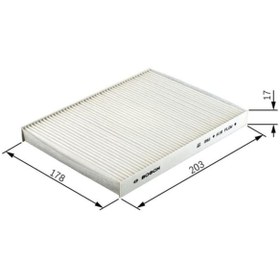 Resim BOSCH 1987432106 Polen Filtresi 500 07- Panda / Ypsılon 11- / Ka 