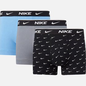 Resim Nike Everday Cotton Stretch Dri-Fit Avec Technology CO 3 Pieces Erkek Boxer 