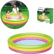 Resim Trendooze Zemin Şişme Renkli. Havuzu. Çocuk Boğum Bestway 51104. 3 102x25cm Qb Çok Renkli 