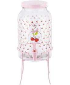 Resim Tantitoni Standli Cherry Cam Meşrubatlik Sebil 3.5 L 