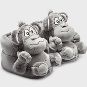Resim TWİGY AA0601 TW MONKEY GRI KADIN KIŞLIK PANDUF Twigy