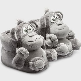Resim TWİGY AA0601 TW MONKEY GRI KADIN KIŞLIK PANDUF 