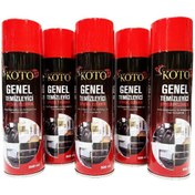Resim KOTO Genel Temizleyici Cam Ekran Yüzey Plastik Deri Anti Static Cleaner Susuz Kopuk Temizleme 5 ADET 