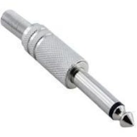 Resim YKA 6.3 MM Mono Erkek Jack Metal 