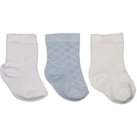 Resim Olay Socks 3'lü Bambu Erkek Bebek Soket Çorap 