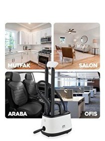 Resim PiranTech CB-101A Çok Fonksiyonlu Buharlı Temizlik Makinesi 