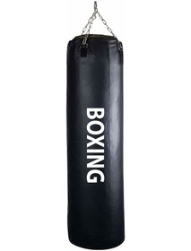 Resim Spor Byfit 70 Cm x 25 Cm Zincirli Boks Kum Torbası Siyah 