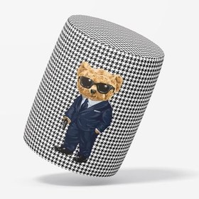 Resim Teddy Puf (Kumaşı Süettir. Uluslararası Solmama Sertifikasına Sahiptir.) 