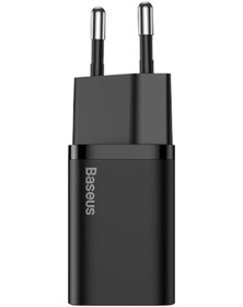 Resim Baseus Super Si 1c 25w Hızlı Şarj Adaptörü 3a Type-c To Type-c 1m Şarj Kablosu (SİYAH) 