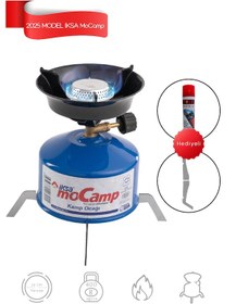 Resim İksa Mocamp Kamp Ocağı Gazlı Kamp Ocağı - Mavi 
