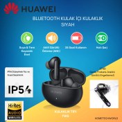 Resim Huawei Aktif Gürültü Engelleyici(Anc) Kulak Içi Kulaklık Bluetooth - Siyah 