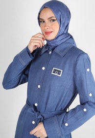 Resim Alvina GÖMLEK YAKA KUŞAKLI TRENÇKOT 10779 