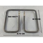 Resim emp yedek parça Tst009 Tost Makinesi Rezistansı Vidalı 19*15 Cm 