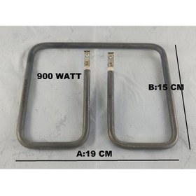 Resim emp yedek parça Tst009 Tost Makinesi Rezistansı Vidalı 19*15 Cm 