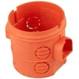 Resim Zeybek Plastik Kasa Sıva Altı Geçme Hf Turuncu Derin (10 Adet) 