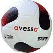 Resim Alsepeteavm HFT-4000-100 Hybrid Futbol Topu Siyah\kırmızı - No: 4 / 365 gr 