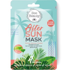 Resim Bee Beauty Güneş Sonrası Aloe Veralı Kağıt Maske 25 ml - Gratis 