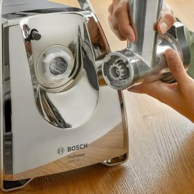 Resim Bosch Et, Balık Veya Sebze Doğrayabilir Çok Fonksiyonlu 2000W Güç ,çelik Dişli Sucuk Sosis Kıyma Makinesi 