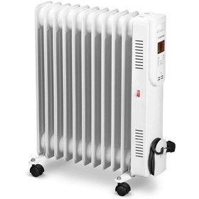 Resim Trotec TRH 26 E 2500 W 11 Dilim Kumandalı Yağlı Radyatör 