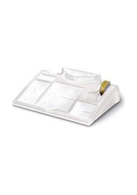 Resim Mas Kalemlik Desk Organizer Trendy Şeffaf Çok Renkli 
