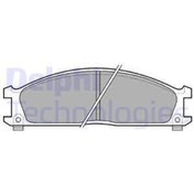 Resim DELPHI LP543 Fren Balatası Ön Pathfınder 86-04 Pıck-Up D22 98-02 Td25 2.4I 2.5Dı 