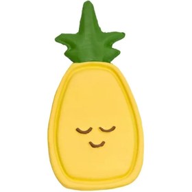 Resim Hubble - Doğal Bebek Diş Kaşıyıcı Ve Oyuncağı Ananas 