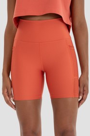 Resim Superstacy Wawel File Detaylı Kiremit Bisiklet Şortu 