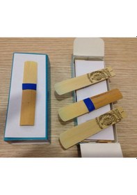 Resim 5 Adet Rigotti Mavi Kuşak 1 Numara Klarnet Kamışı-5 Adet 