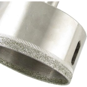 Resim Depolife Cam Fayans Mermer Granit Delme Pancı Boru Tipi Elmas Karot Uç 50 mm 