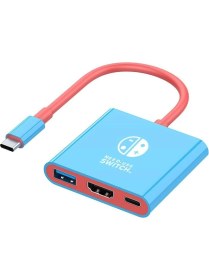 Resim Konsol İstasyonu Nintendo Switch 2 / OLED Uyumlu Tv Bağlama Aparatı 3 In 1 
