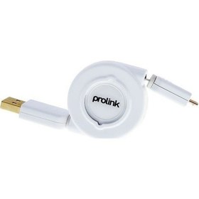 Resim Prolink Pmm387r-0100 Makaralı Kablo Usb A-usb Micro B 1 Metre 