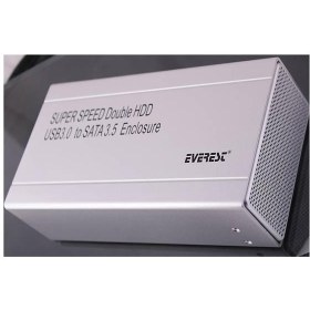 Resim Everest HDX-U352 Usb 3.0 Sata 2li Harddisk Hdd Kutusu 