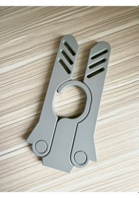 Resim Katlanabilir Portatif Elbise Askısı Seyahat Askısı 