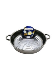 Resim No-1 - 26cm Basık Süzek Metal Süzgeç 5570 Çok renkli 