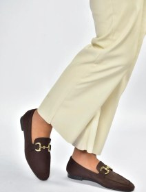 Resim V780161202 Kahverengi Süet Günlük Kadın Ayakkabı Kahverengi-süet 