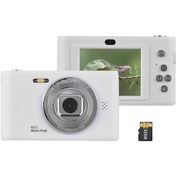 Resim 1080p Dijital Kamera Dijital Video 50mp Fotoğraf Çift Lens 2.4 İnç Ekran 8x Zoom 