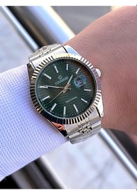 Resim Coliseum Çelik Kordon Takvimli Kadran Kutulu Seri Erkek Kol Saati Ft.aas.ı005 