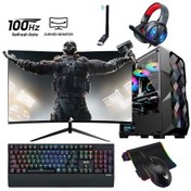 Resim Izoly AS00589 i5-10400F 16 GB 512 GB M.2 NVMe SSD RX580 8 GB 24" Free Dos Masaüstü Oyuncu Bilgisayarı 