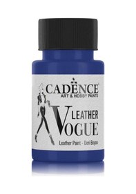 Resim Leather Vogue Deri Boyası Lv-09 Mavi 50 Ml 