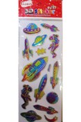 Resim Ticon 3d Sticker Etiket 